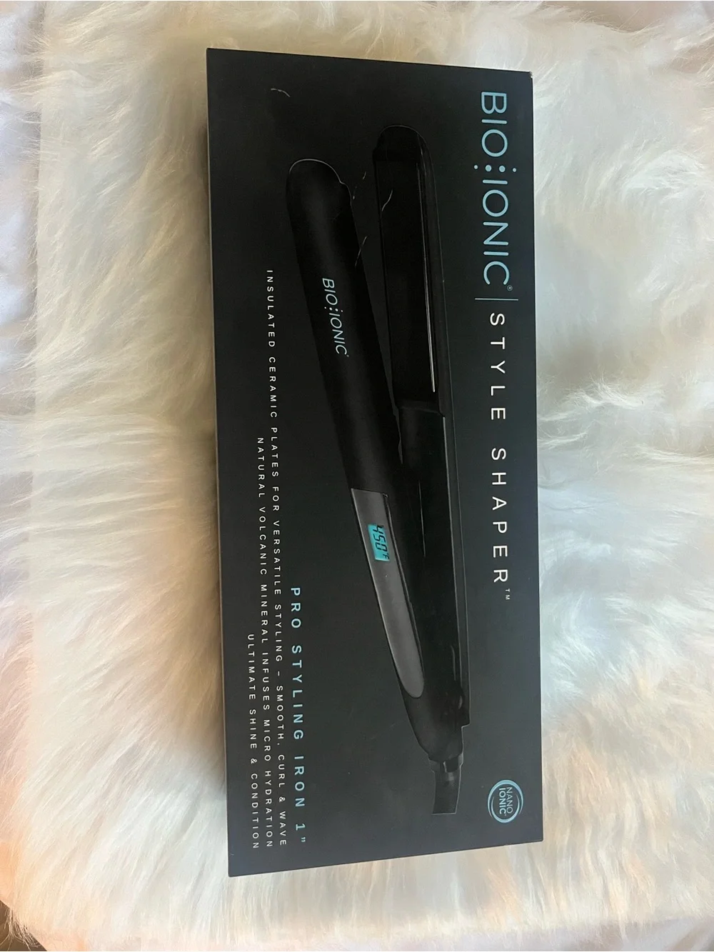 Bio Ionic Black Style Shaper Pro Styling Iron - Black
